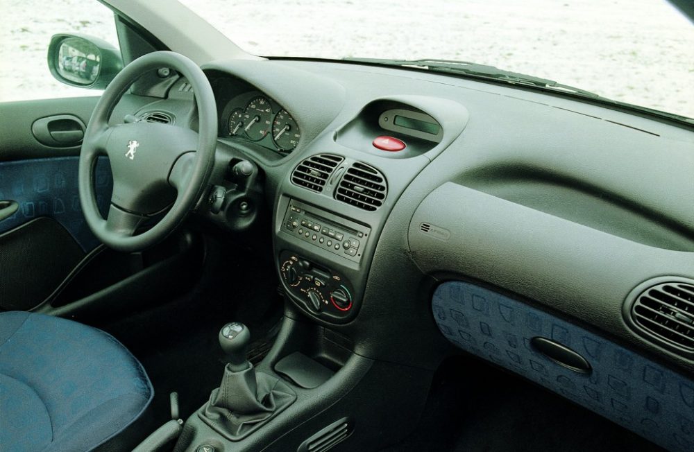 Peugeot 206 wnętrze (19982003) Autofakty.pl Autofakty.pl