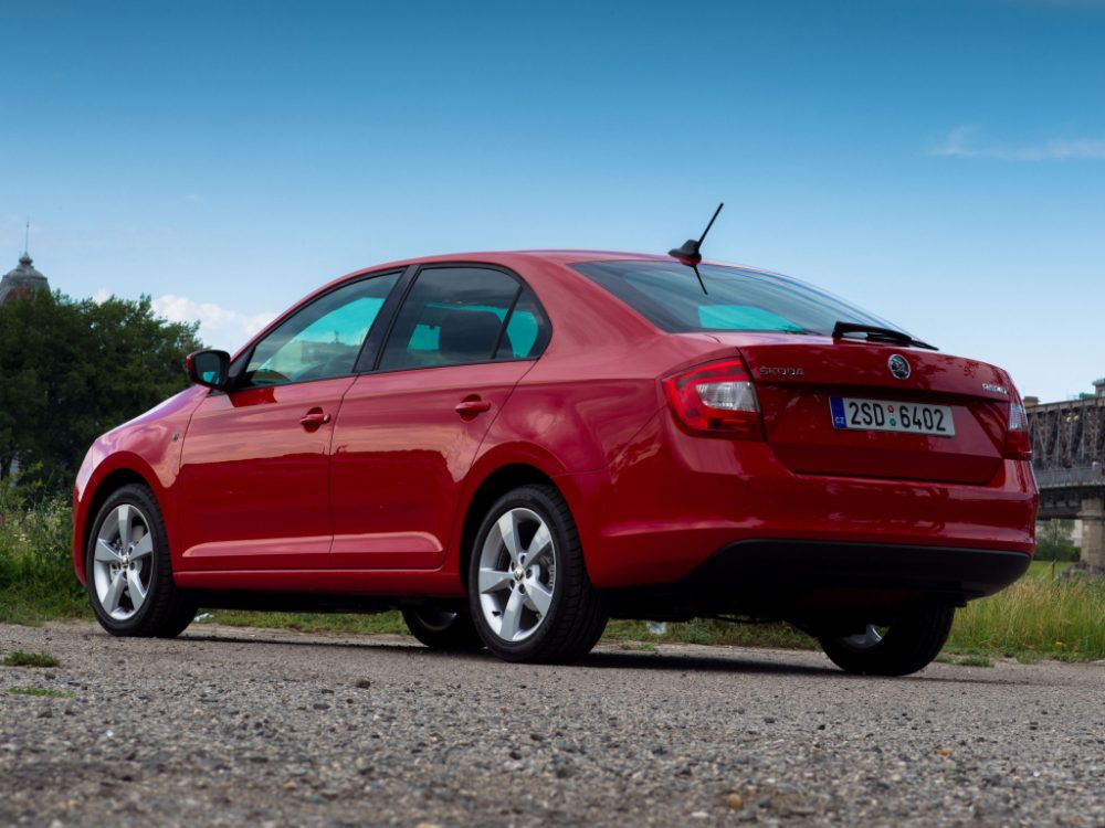 Руль на skoda rapid