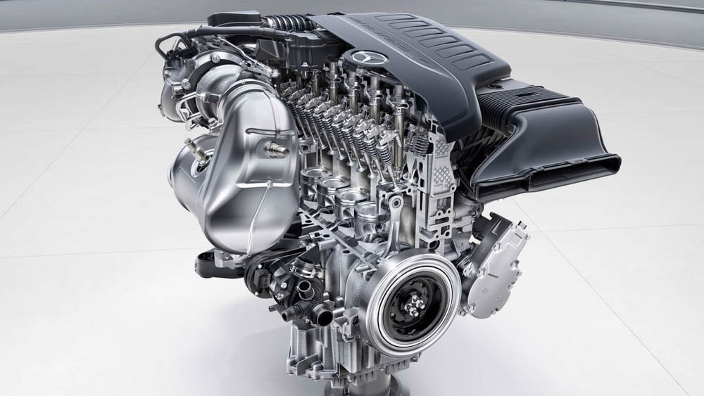 silniki V6 Mercedesa, silnik V6, Mercedes, M256, Mercedes M256