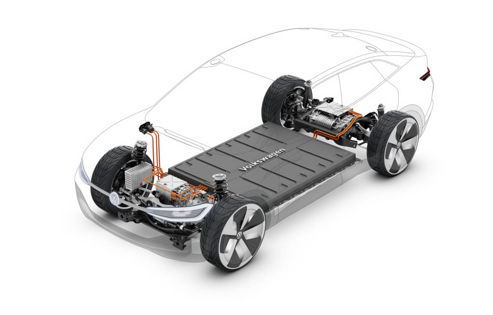 Volkswagen twórca Tesli, volkswagen, platforma MEB, samochody elektryczne